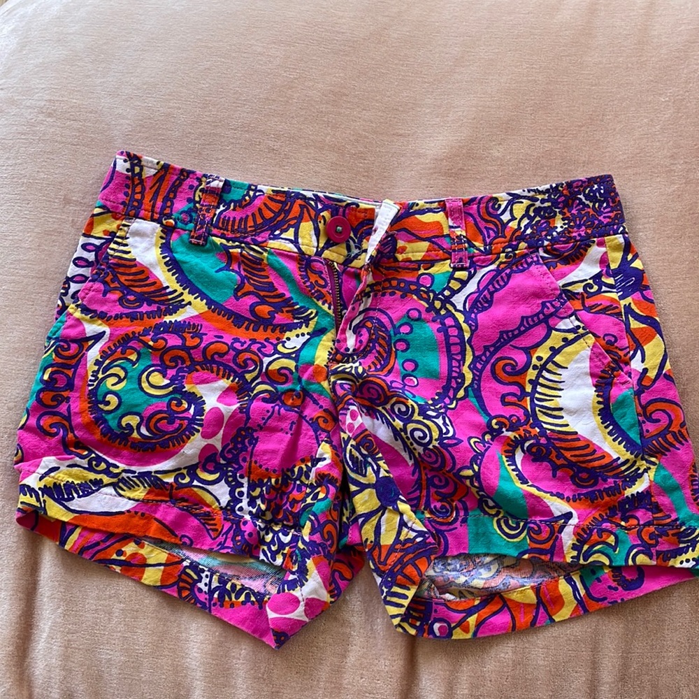 Lilly Pulitzer sz 0 Callahan shorts 5”